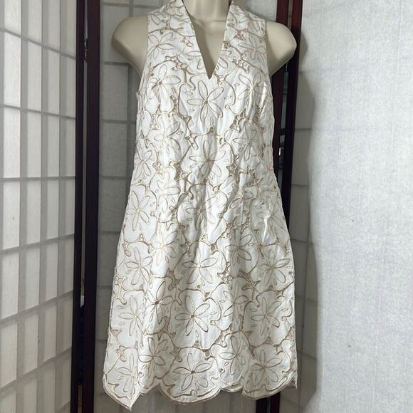 LILLY PULITZER ESTELLA SHIFT METALLIC DRESS SIZE 2 - Picture 2 of 7